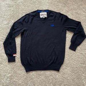 Superdry V Neck sweater black